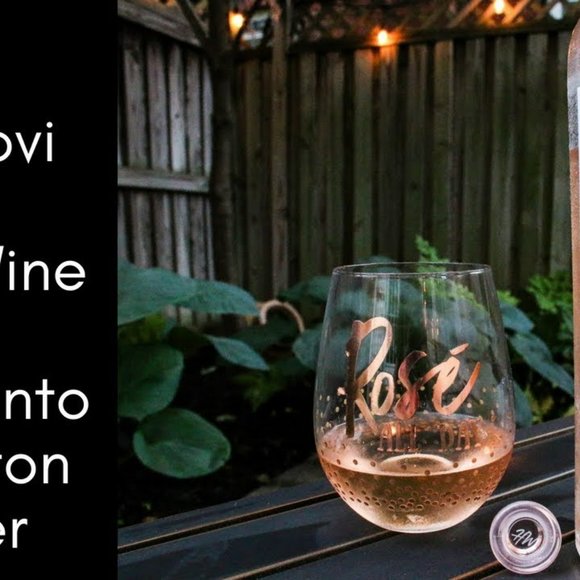 Bon Jovi Hampton Water Rose Wine Bottle - Picture 11 of 13